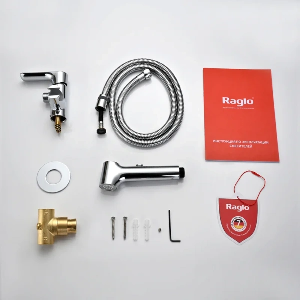 Смеситель Raglo встраиваемый с гигиеническим душем R03.52