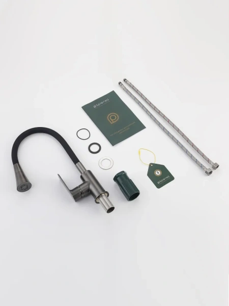 Смеситель Splenka для кухни с гибким изливом S05.43.09